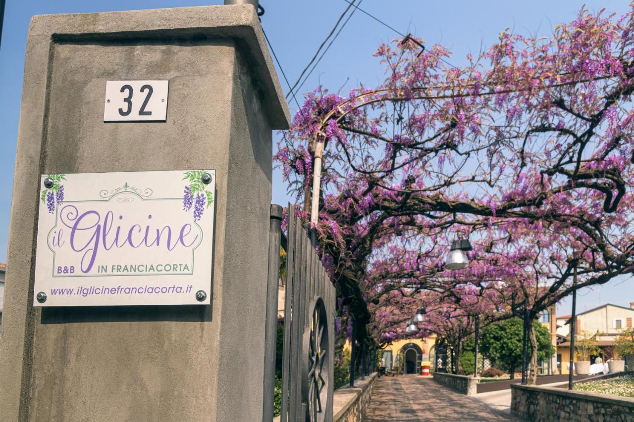 Il Glicine B&B Ristorante Cazzago San Martino Exterior photo